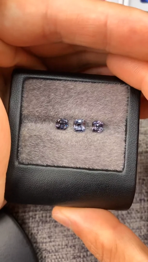 定制尖晶石裸石未镶嵌椰****！枕型 金属色调 2.17ct