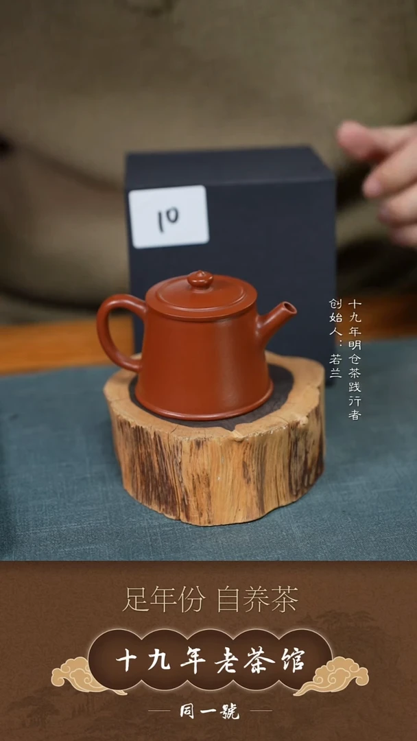 茶壶紫砂宜兴原矿紫砂壶10号