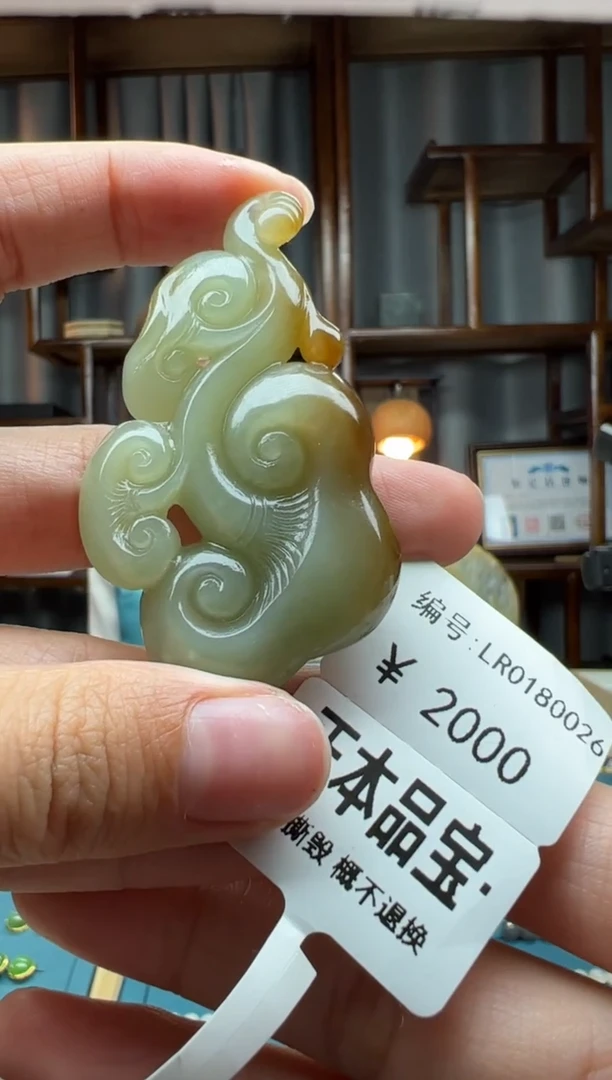 【闪购商品】和田玉颈饰未镶嵌吊坠