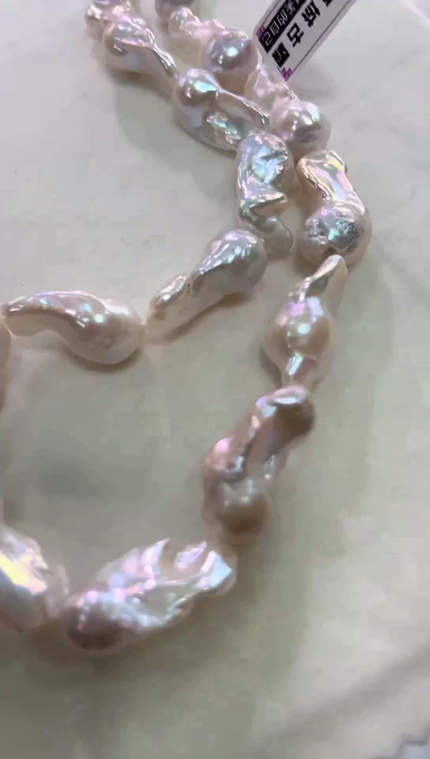 未镶嵌项链淡水珍珠12