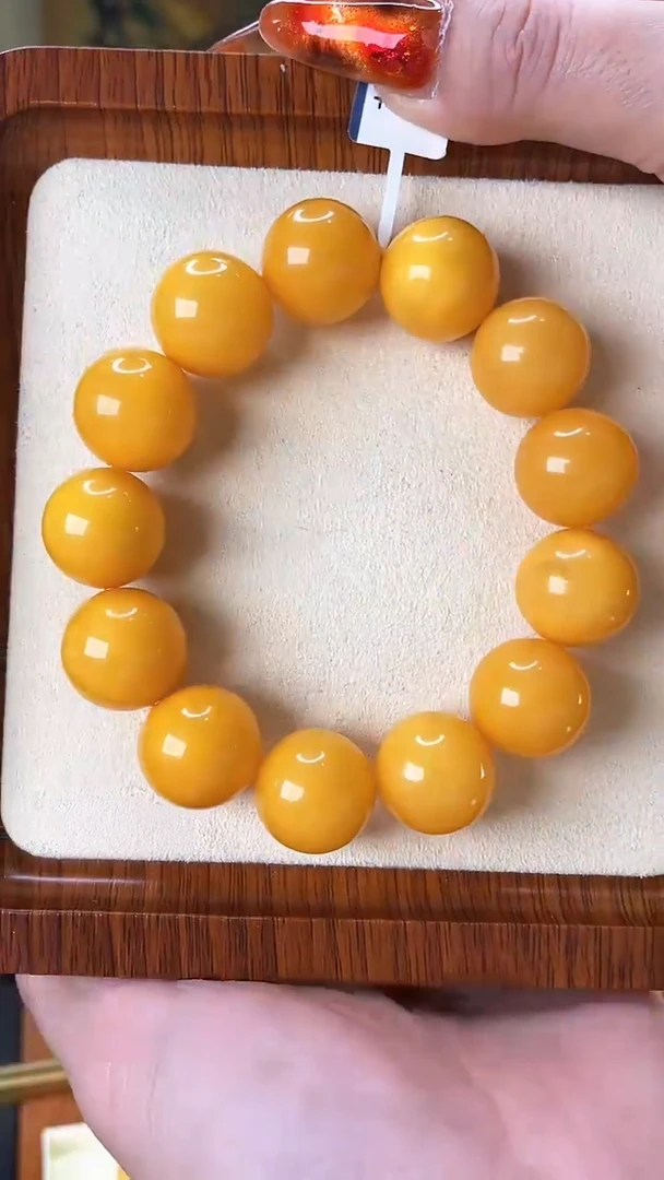 【闪购商品】蜜蜡裸石未镶嵌手串