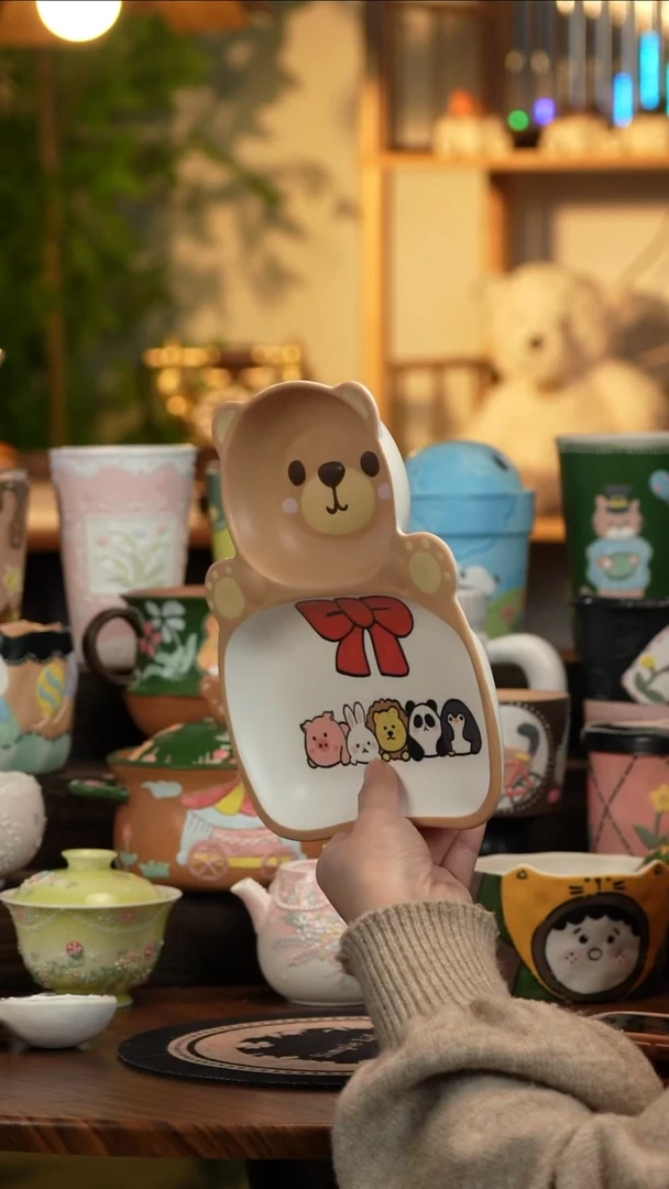 杯子瓷A087景德镇原创手工陶瓷