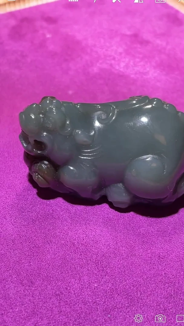 【闪购商品】和田玉YG未镶嵌貔貅雕刻件