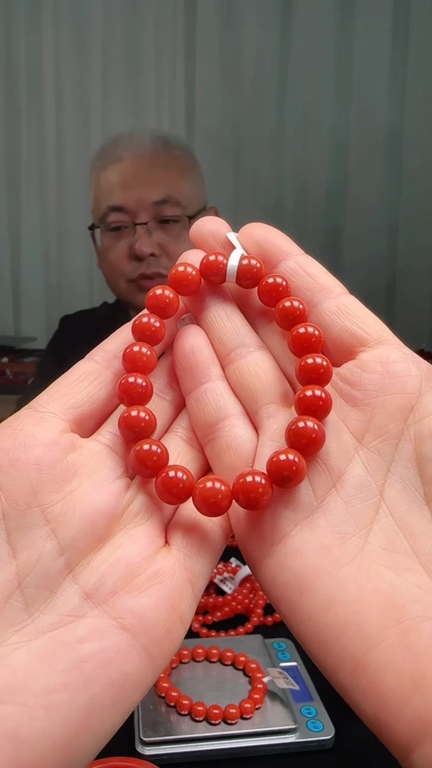 未镶嵌多样性发一件南红玛瑙【云端】10mm保山圆珠单圈