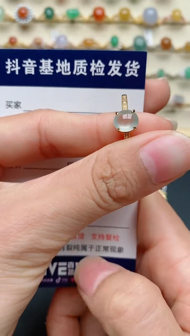 【闪购商品】翡翠戒指银S925镶嵌......