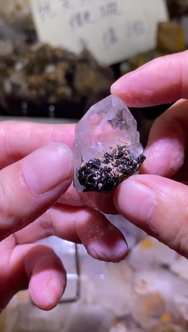 未镶嵌珠宝半成品水晶43号四川美姑超七花园水晶