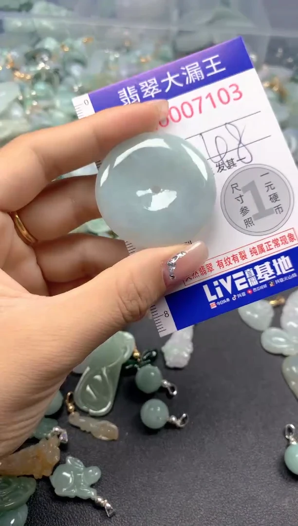颈饰未镶嵌翡翠7103