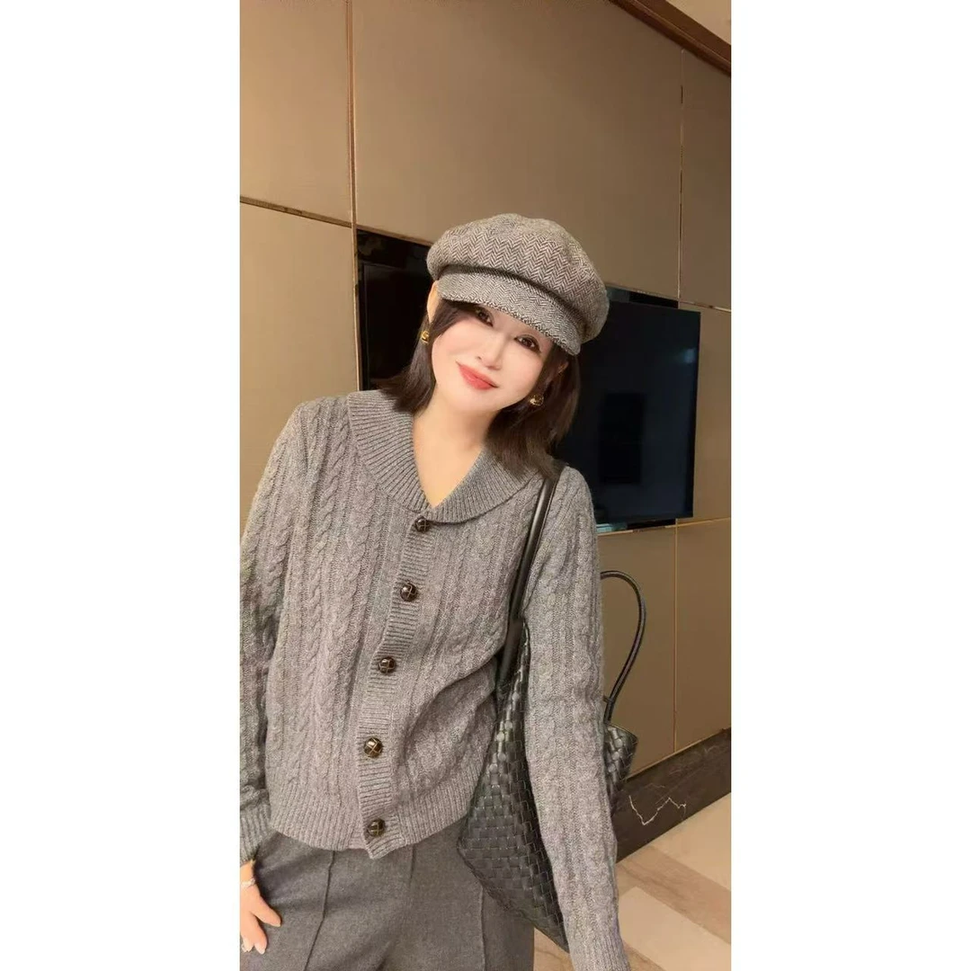 【贝雷帽】秋冬格雷系贝雷帽21254