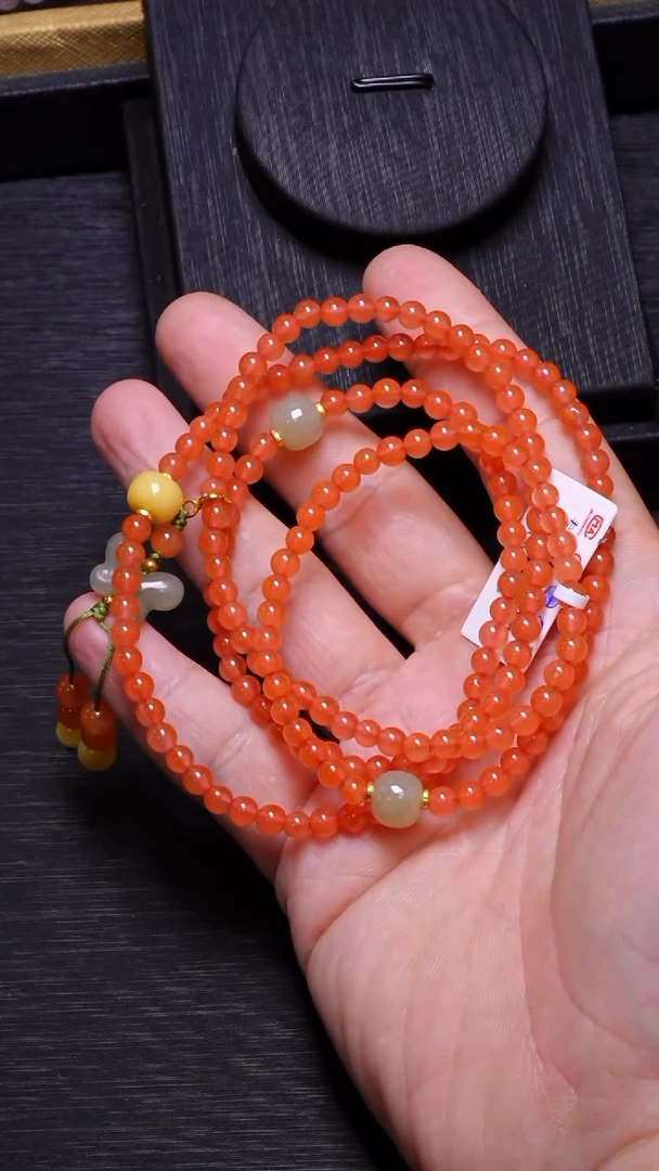 【闪购商品】南红玛瑙多圈未镶嵌Q040南红原创多圈