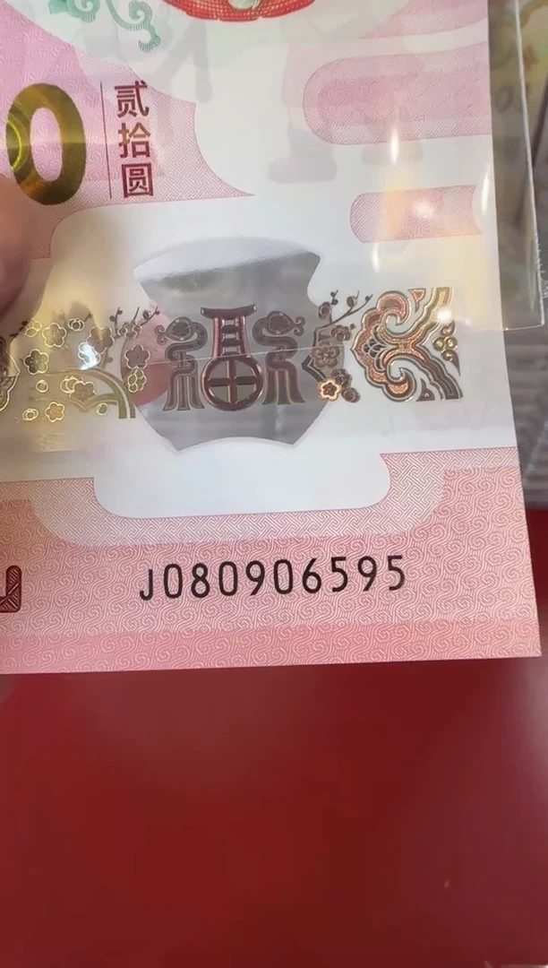 【闪购商品】塑料25蛇钞080906595单张裸