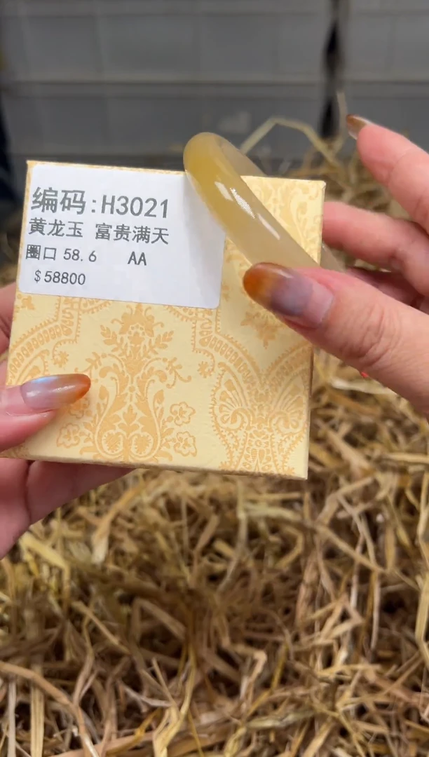 未镶嵌手镯石英质玉H3021