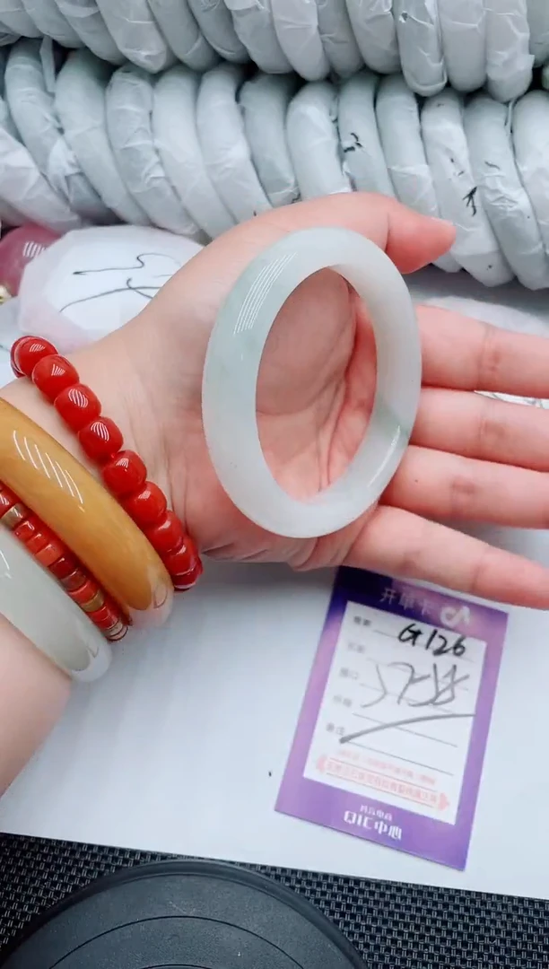 石英质玉手镯未镶嵌G126-57-58