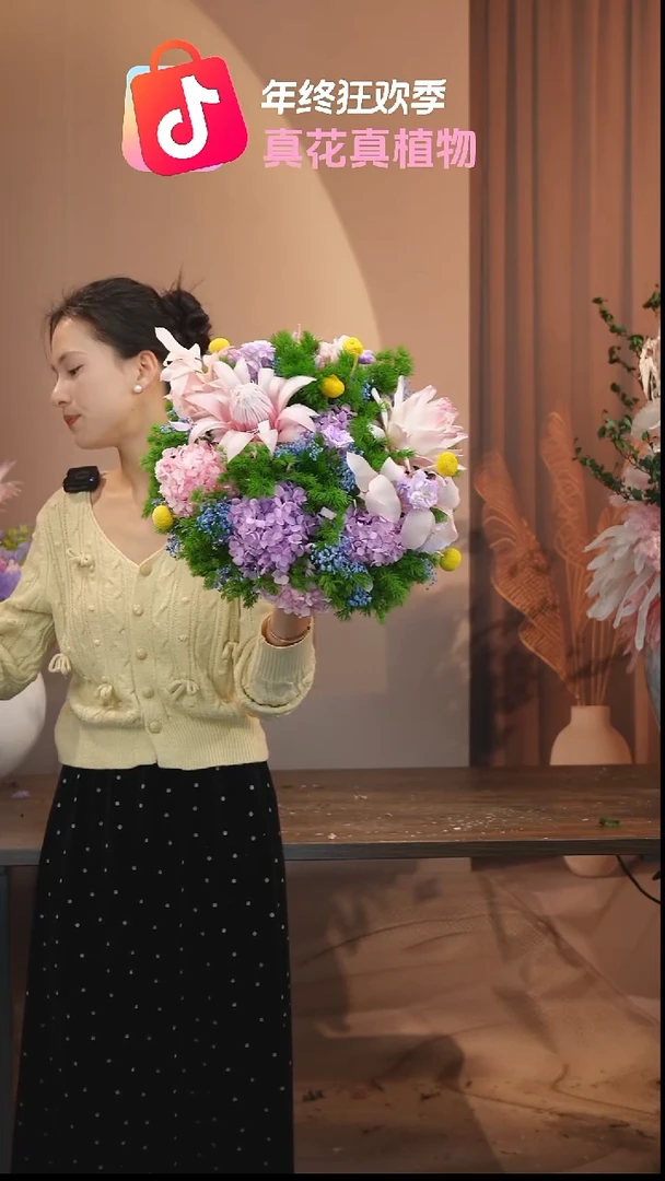 ：           单花束