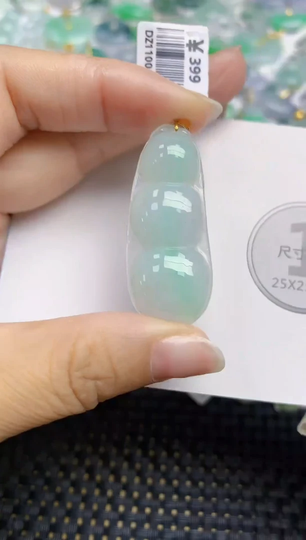 颈饰未镶嵌翡翠天然缅甸A货翡翠百元以上9元证书费自理