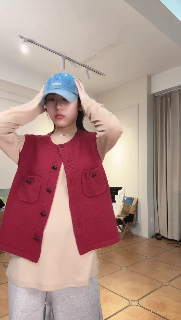 ?****?设计师品牌藏青色格子裤