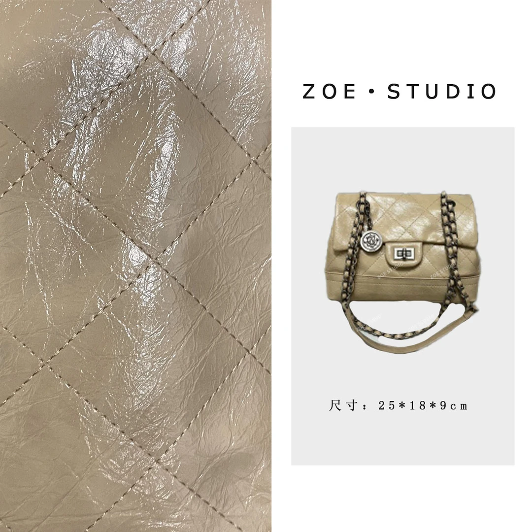 【ZOE】ZT-D9629-1-奶油杏轻奢女士时尚气质小众单肩腋下斜跨包包