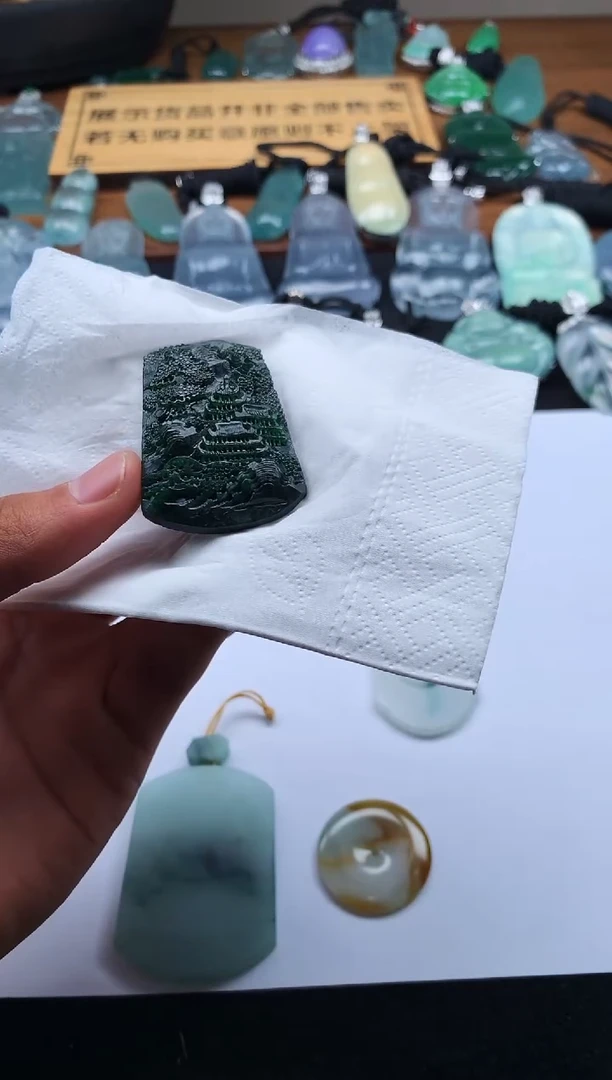 定制翡翠未镶嵌4043毛货不退不换