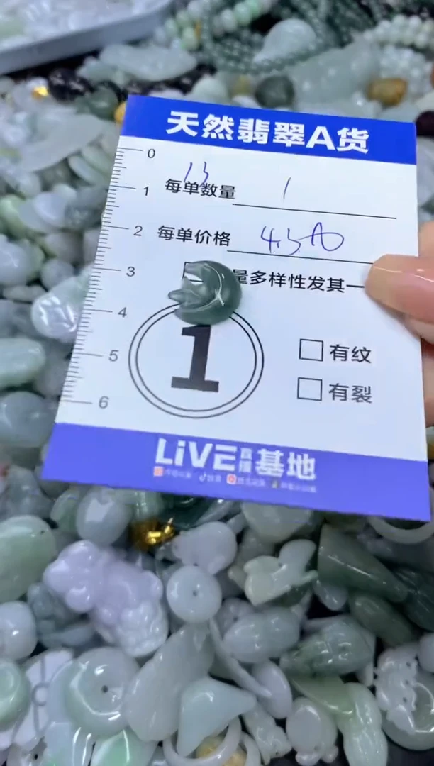 颈饰未镶嵌翡翠天然翡翠A货批量多样性发一件