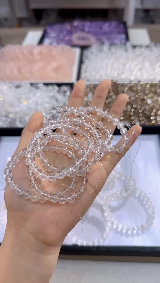 【闪购商品】水晶手串未镶嵌144/多样性发其一/卡7