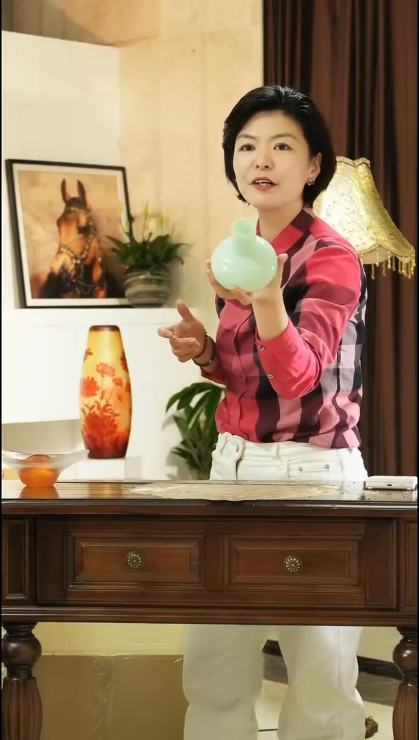 琉璃手工艺品小花瓶