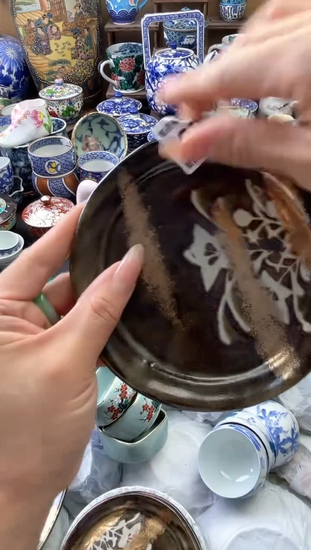 瓷片芳*299号六六工艺品瓷器