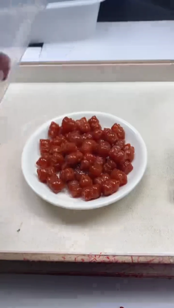 【闪购商品】玛瑙/玉髓颈饰未镶嵌x821南红柿子红小熊*1个