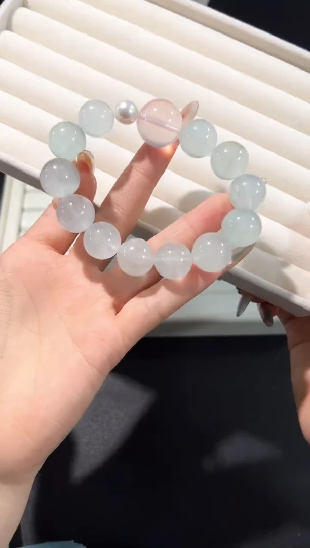 未镶嵌手链萤石99h多样性发其一【1条】默认微瑕