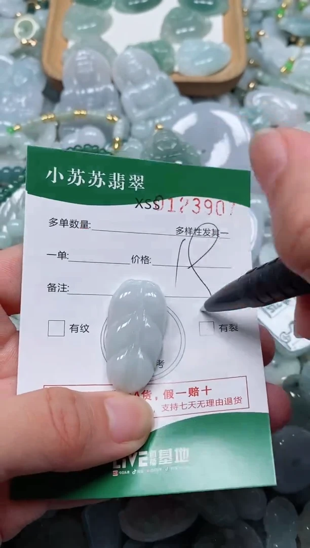 【闪购商品】翡翠颈饰未镶嵌闪购商品0123907