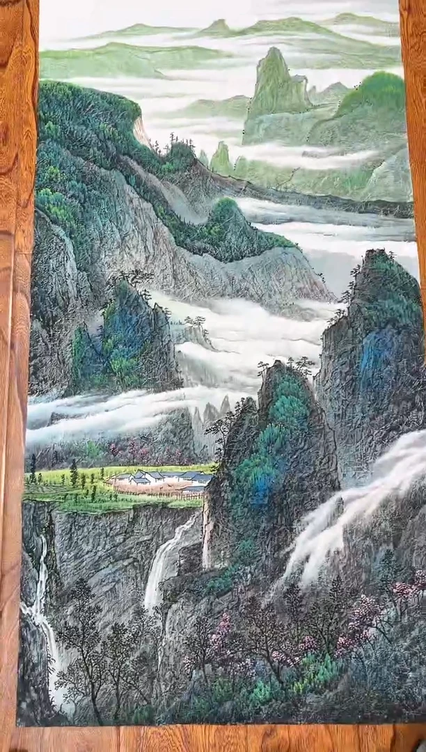 【闪购商品】国画周建真老师亲笔绘画作品29-42