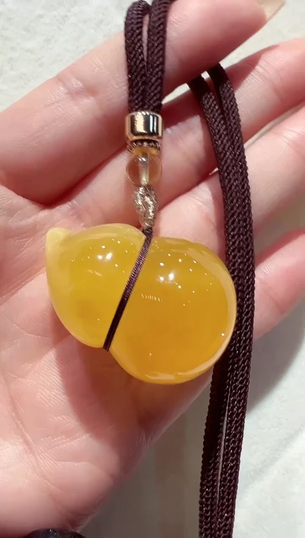 蜜蜡颈饰未镶嵌蜜蜡吊坠