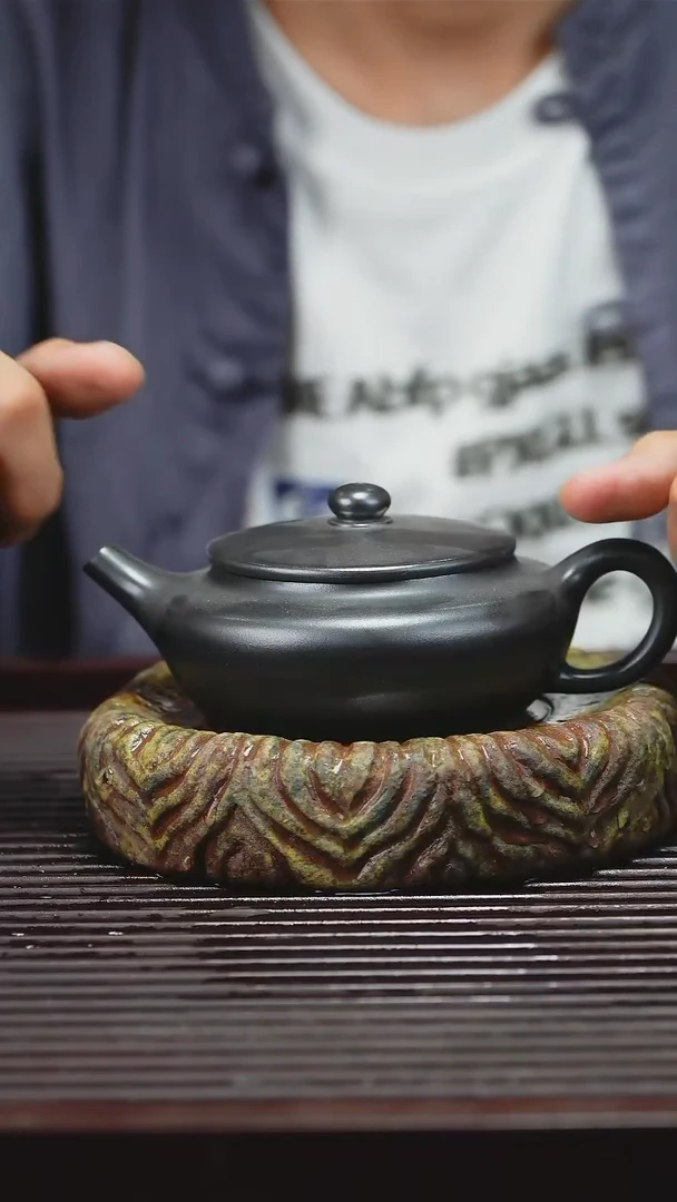 茶壶紫砂宜兴原矿紫砂壶200CC