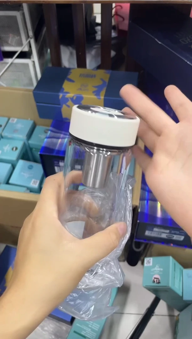 高硼硅玻璃无手柄款万象单层u382-420ml白