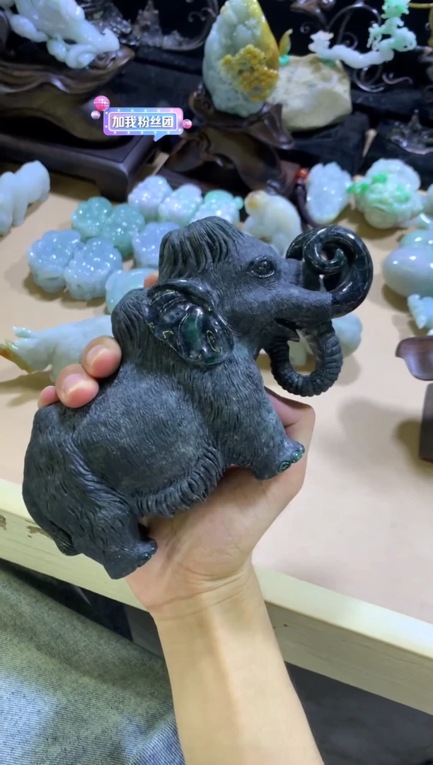 未镶嵌摆件翡翠用****3翡翠摆件