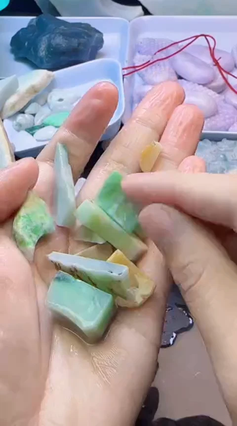 颈饰未镶嵌翡翠030天然A货翡翠