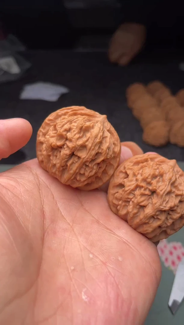 把件文玩核桃a350  盘龙纹 40尺