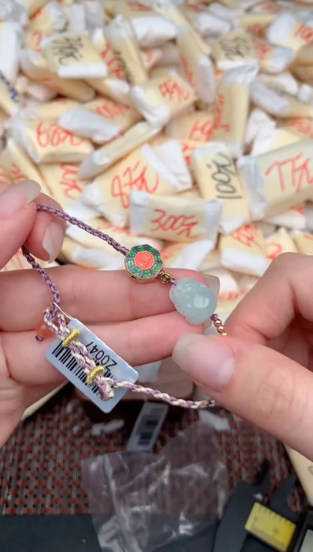 银S925镶嵌挂件翡翠1`