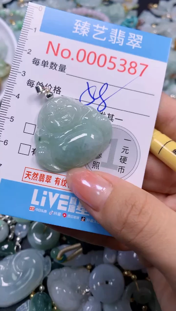 颈饰未镶嵌翡翠5387