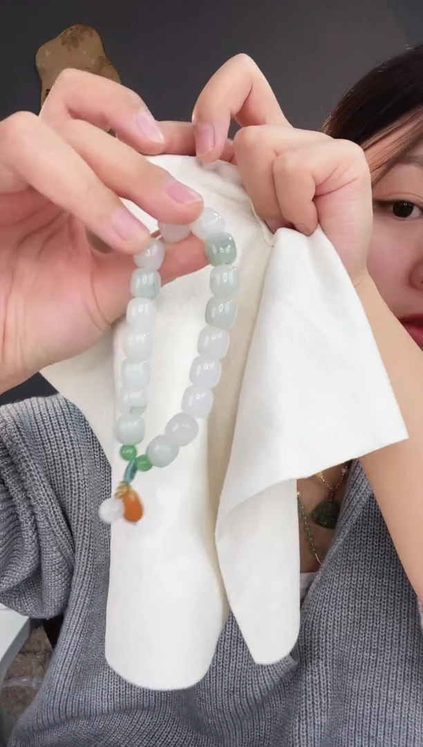 【闪购商品】石英质玉手链未镶嵌手串