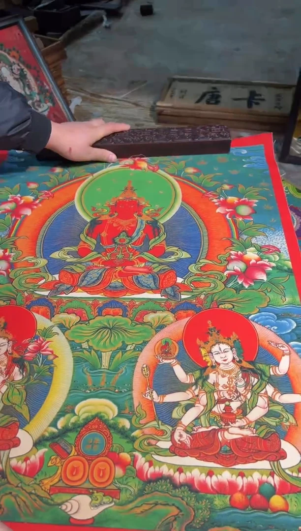 卷轴画卷轴画奥奥的唐卡