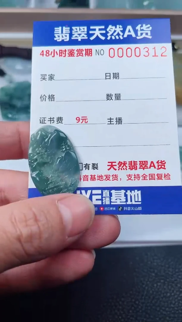 【闪购商品】翡翠颈饰未镶嵌天然翡翠玉石挂件