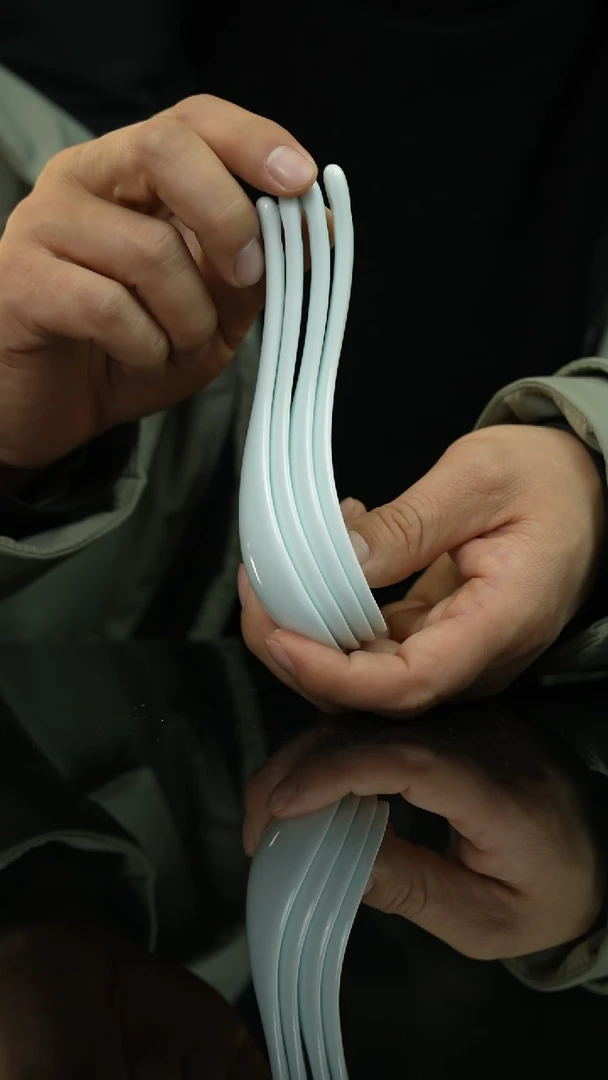 【闪购商品】瓷片景德镇上庄陶瓷高温勺子