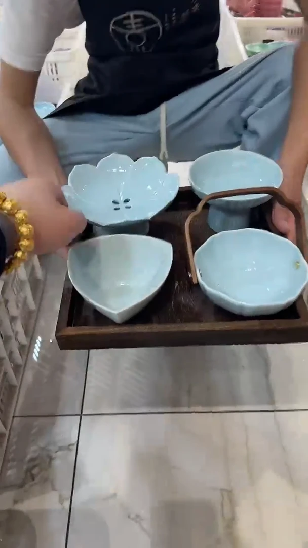 瓷片微瑕商品 介意勿拍 【托盘】