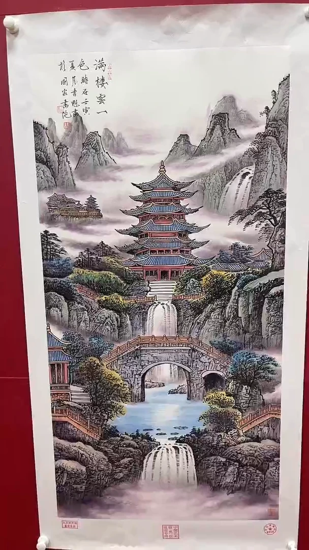 【闪购商品】国画书魁-绘画作品-51