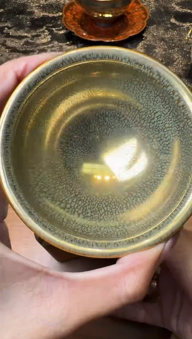 茶盏范泽锋金丝玉毫98