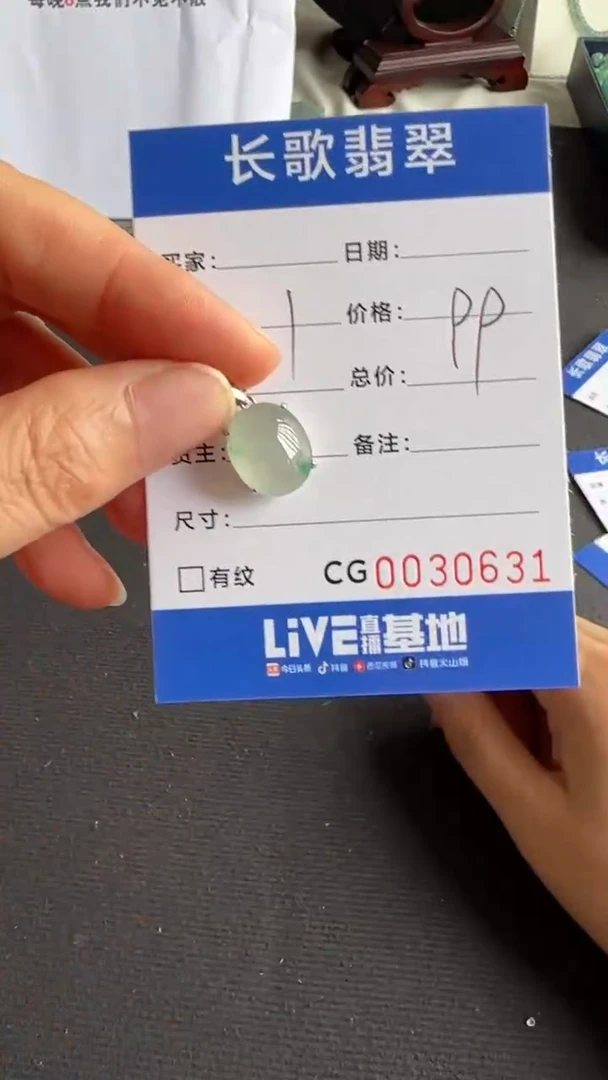 石英质玉（非洲翠）未镶嵌颈饰00000631