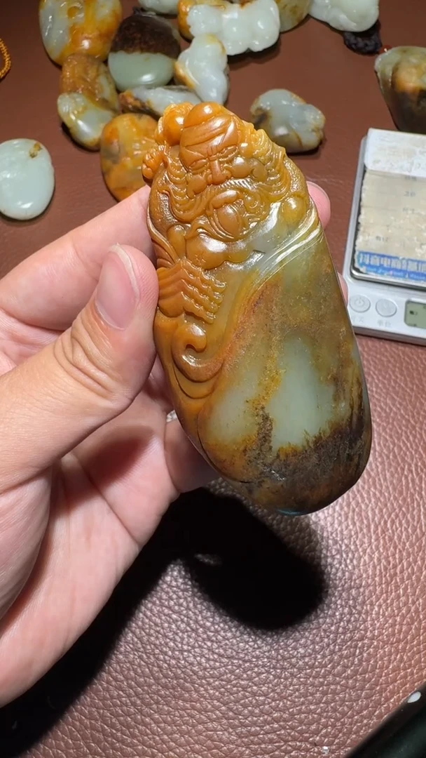 未镶嵌和田玉挂件不***?和田玉