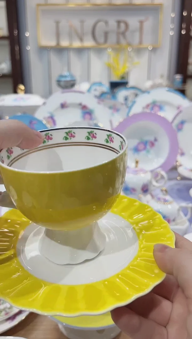 36%以上骨粉骨瓷杯碟