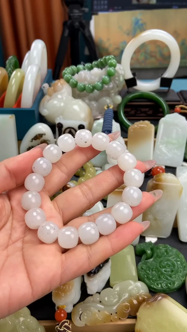 未镶嵌手串和田玉手串