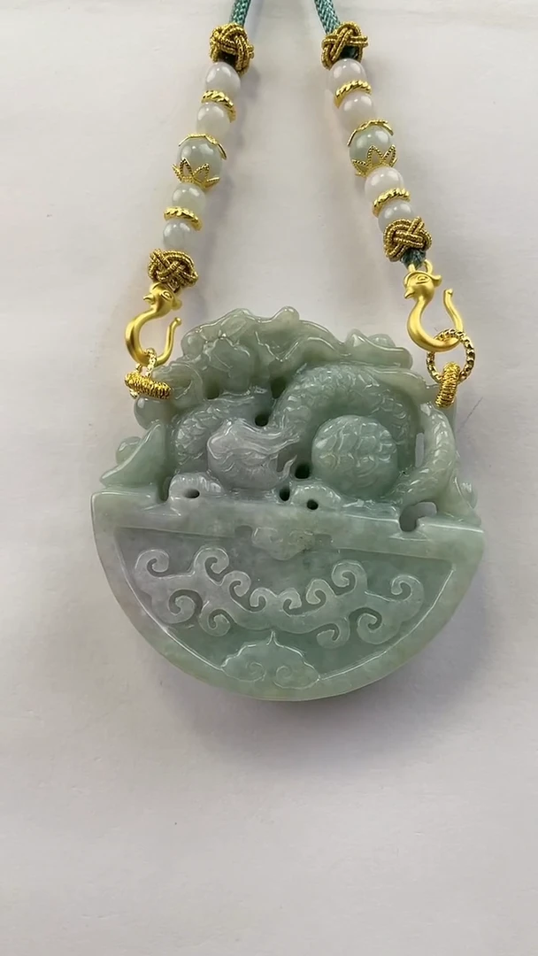 【闪购商品】翡翠颈饰未镶嵌2008(赠链)部分宝贝微瑕主播介绍为准