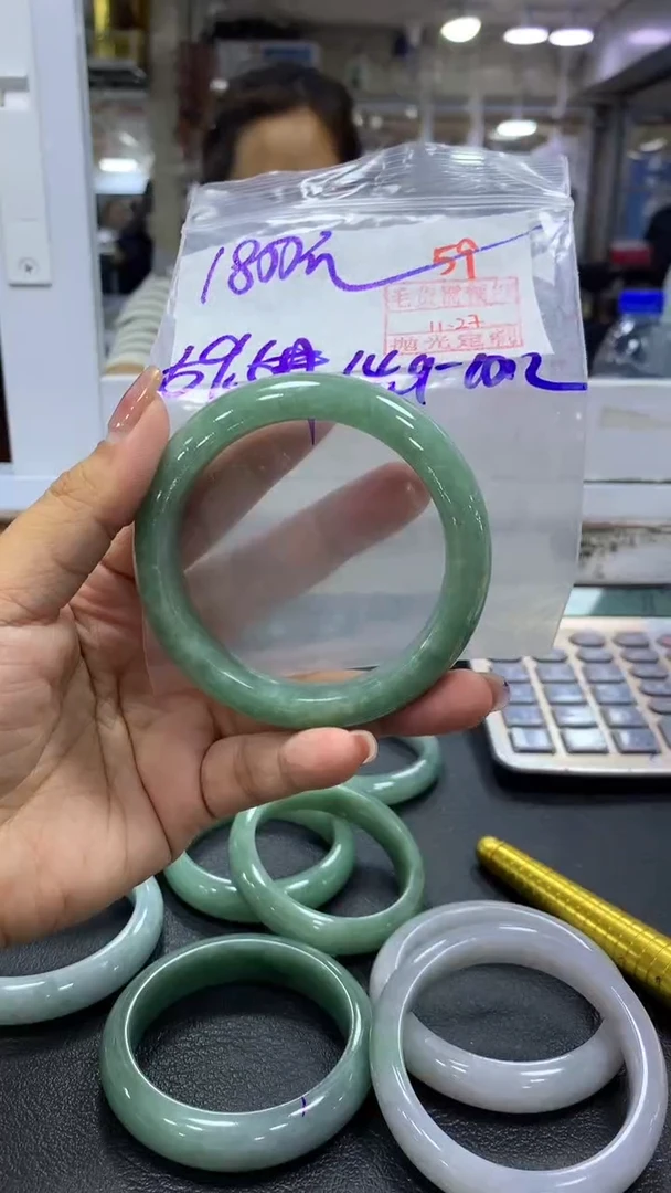 未镶嵌定制翡翠毛货需精细抛光+拍一发一+59·